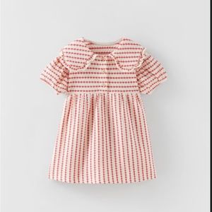 Zara textured Weave Dress size 18-24 months